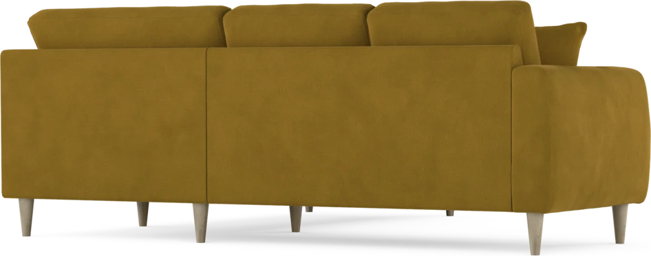 Eden - Hörnsoffa, 2+2-sits - Gul