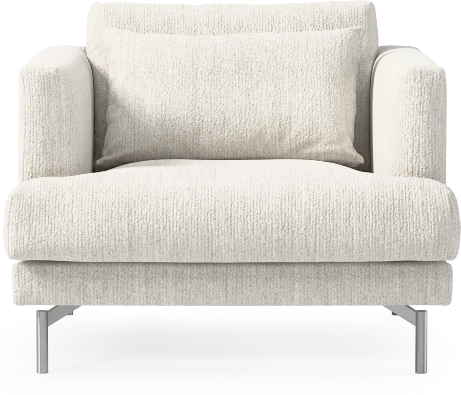 Harper - Fåtölj, 75 cm - Vit