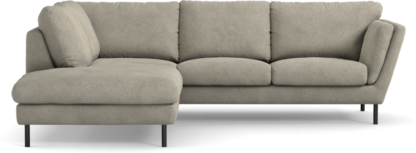 Madison Lux - 2-sits soffa med divan vänster - Vit