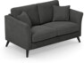 Eden - 2-sits soffa - Svart