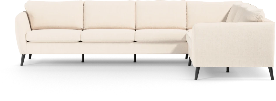 County - Hörnsoffa, 3+2-sits - Vit