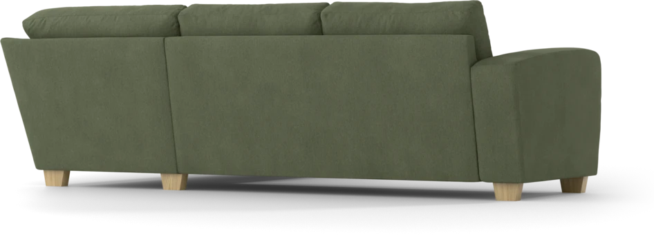 Friday - 2,5-sits soffa med divan höger - Grön