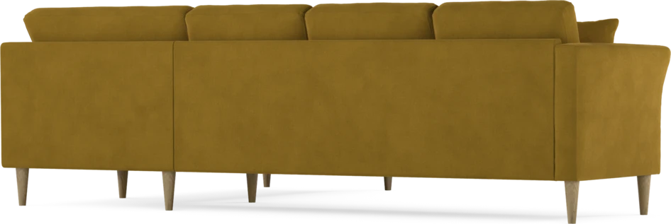 Eden - Hörnsoffa, 3+2-sits - Gul