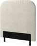 Delux Rundad - Sänggavel, 90-210 cm - Beige