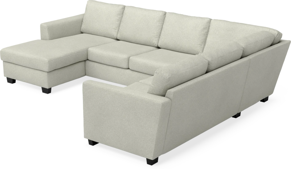 Friday - Hörnsoffa, 3+2-sits med schäslong vänster - Beige
