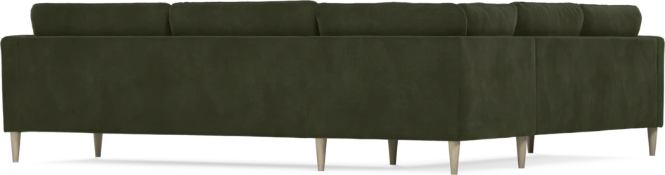 Bridge - Hörnsoffa, 2+3-sits - Grön