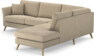 Eden - 2,5-sits soffa med divan - Beige