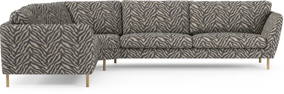 Madison Lux - Hörnsoffa 2+3-sits, hörn 2 - Svart