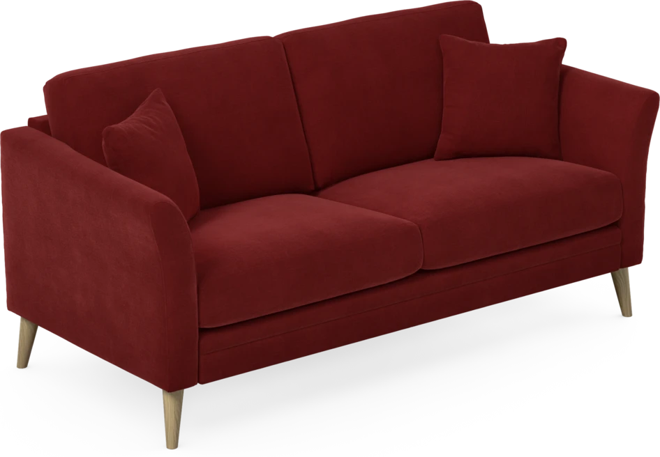 Eden - 2,5-sits soffa - Röd