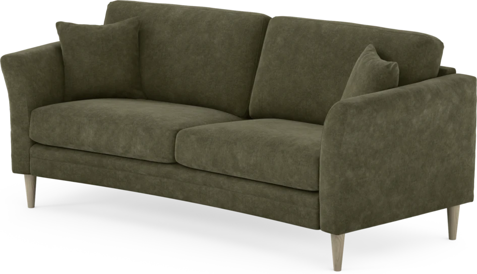 Eden - 2,5-sits soffa svängd - Grön