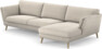 Madison - 3-sits soffa med schäslong höger - Beige