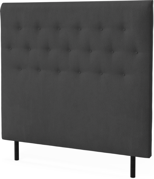 Roma Family pikerad - Sänggavel, 90-180 cm - Grå
