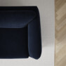 Madison Lux - 3-sits soffa med divan höger - Blå