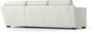 Friday - 2,5-sits soffa med divan höger - Vit