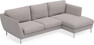 Madison Lux - 2-sits soffa med schäslong höger - Grå