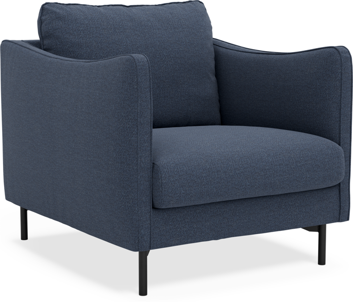 Madison Lux - Fåtölj, 70 cm - Blå