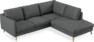 Madison Lux - 2-sits soffa med divan höger - Grå