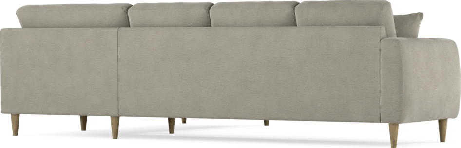 Eden - Hörnsoffa, 3+2-sits - Brun