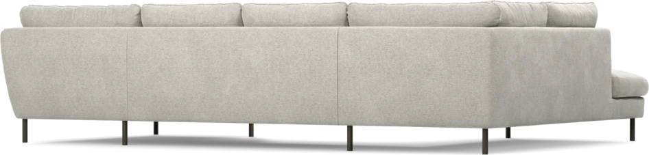 Madison - 2-sits soffa med divan vänster och schäslong höger - Grå