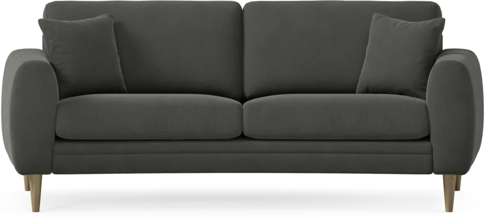 Eden - 2,5-sits soffa svängd - Grå