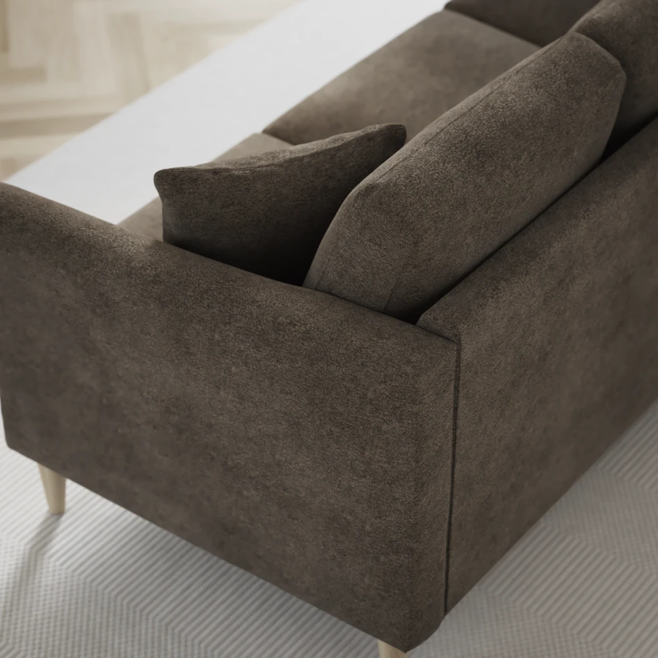 Eden - 2-sits soffa - Brun