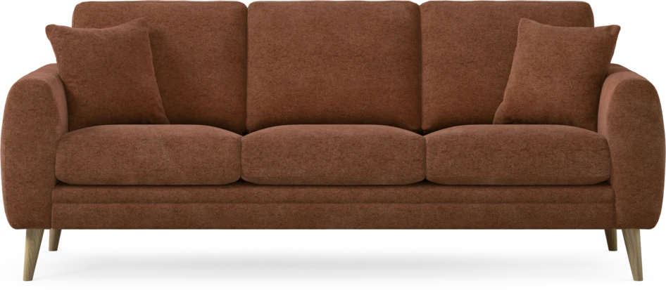 Eden - 3-sits soffa - Orange