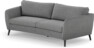 County - 3-sits soffa svängd - Grå