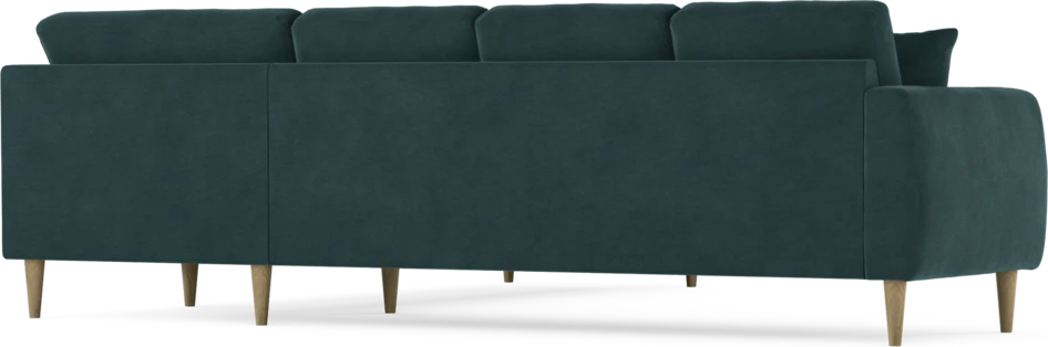 Eden - Hörnsoffa, 3+3-sits - Blå