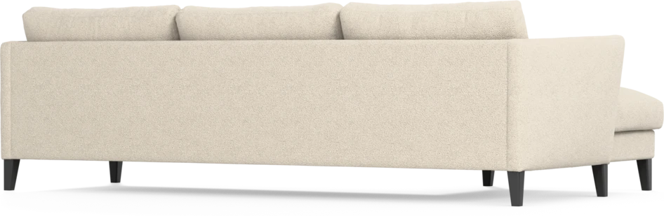 Winston - 3-sits soffa med schäslong, vändbar - Beige