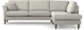 Eden - 2,5-sits soffa med divan - Grå