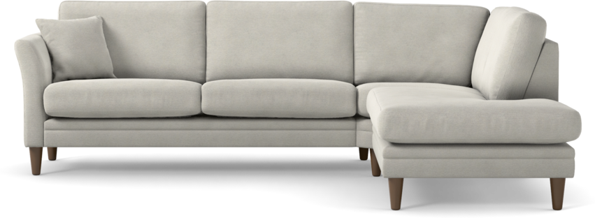 Eden - 2,5-sits soffa med divan - Grå