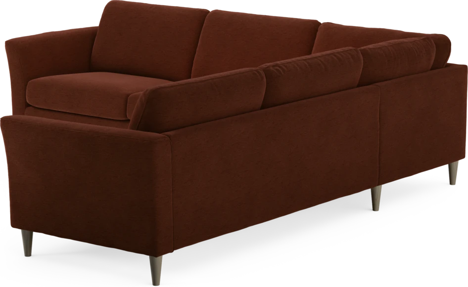Bridge - Hörnsoffa, 2+2-sits - Orange