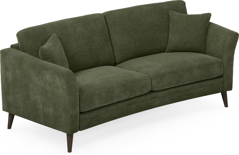 Eden - 2,5-sits soffa svängd - Grön