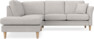Eden - 2-sits soffa med divan - Grå