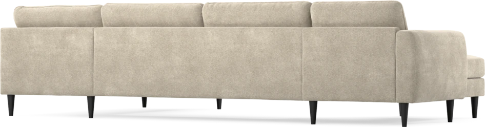 Bridge - 3-sits soffa med schäslong vänster och divan höger - Beige