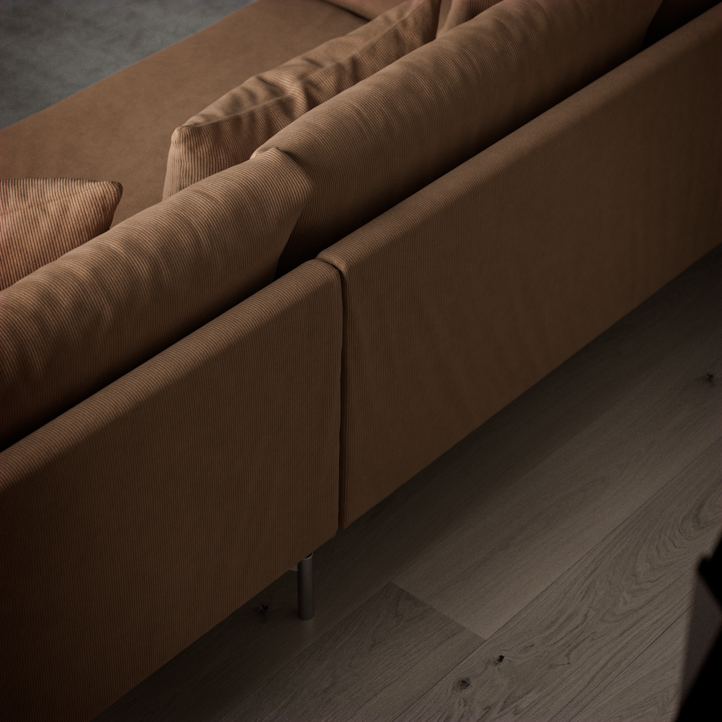 Harper - 3-sits soffa med divan höger - inspiration