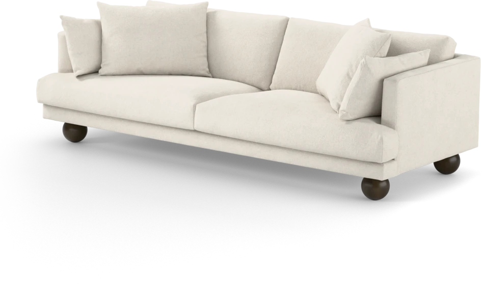 Harper - 4-sits soffa - Vit
