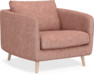 Madison Lux - Fåtölj, 70 cm - Röd