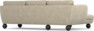 Madison Lux - 2-sits soffa med schäslong vänster - Beige