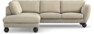 Madison Lux - 2-sits soffa med divan vänster - Beige