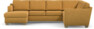 Friday - Hörnsoffa, 3+2-sits med schäslong vänster - Gul