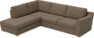 Friday - 2,5-sits soffa med divan vänster - Brun