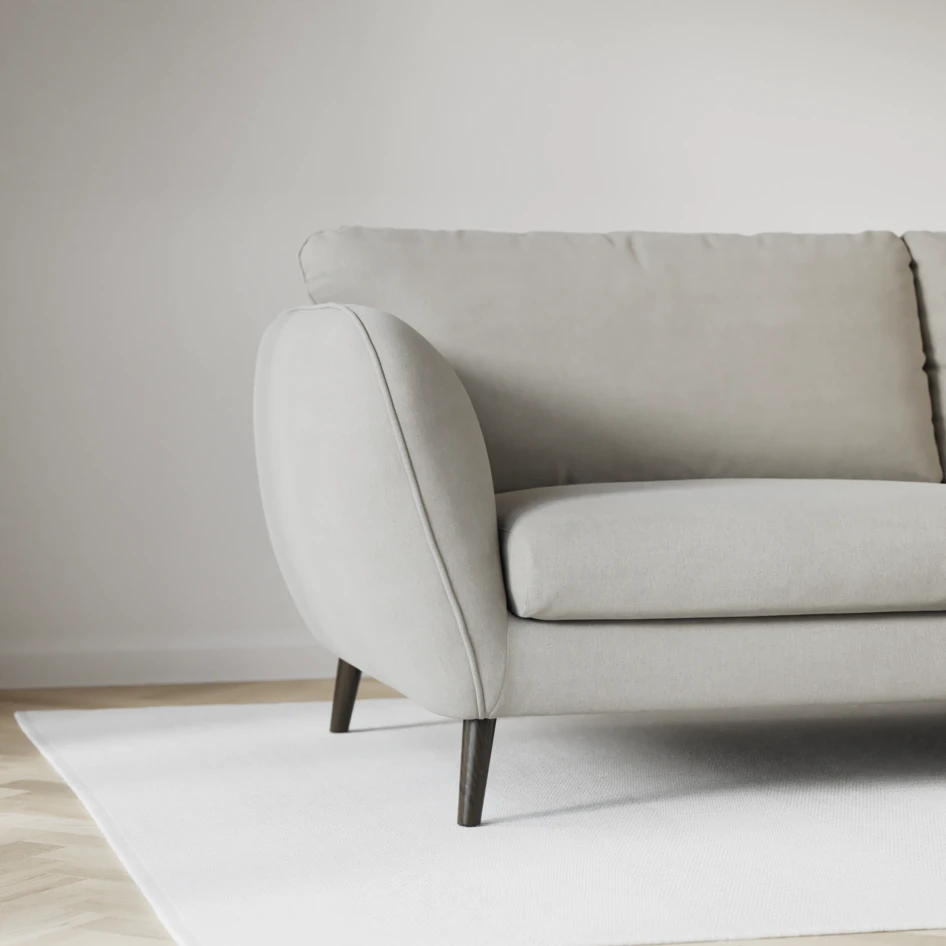 Madison - 2-sits soffa med divan vänster och schäslong höger - Grå