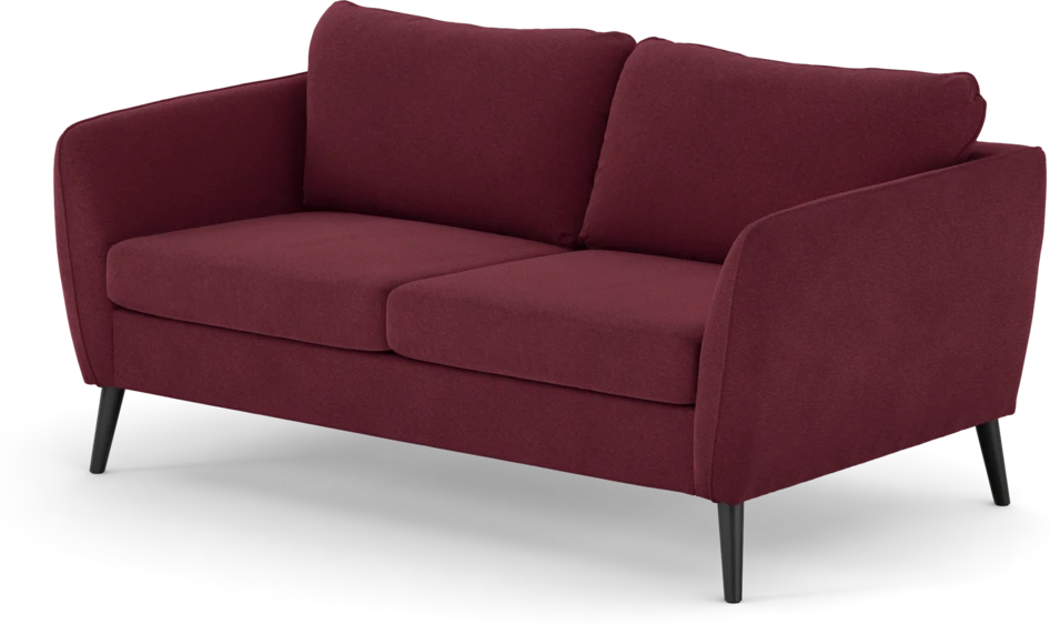 County - 2-sits soffa - Röd