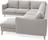 Madison - Hörnsoffa med schäslong höger - Beige