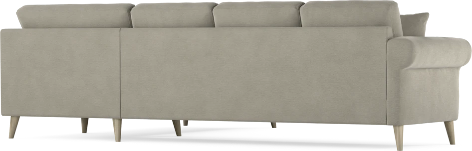 Eden - Hörnsoffa, 3+2-sits - Brun