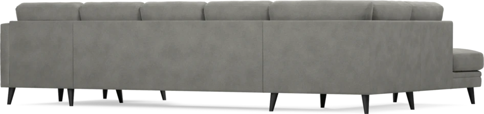 Eden - 3-sits soffa med divan vänster och schäslong höger - Grå
