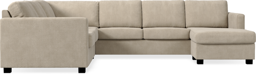 Nevada - Hörnsoffa, 2+3-sits med schäslong höger - Beige