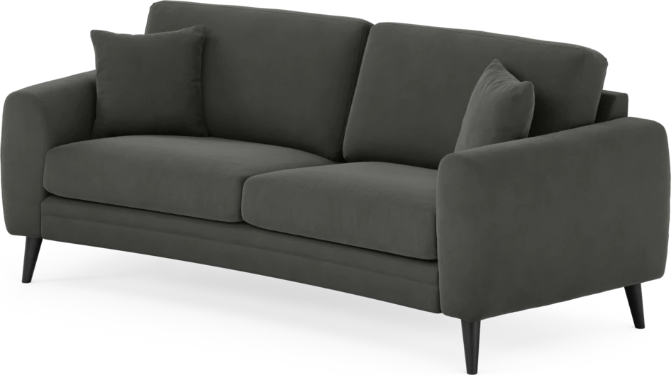 Eden - 2,5-sits soffa svängd - Grå