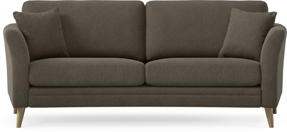 Eden - 2,5-sits soffa svängd - Brun